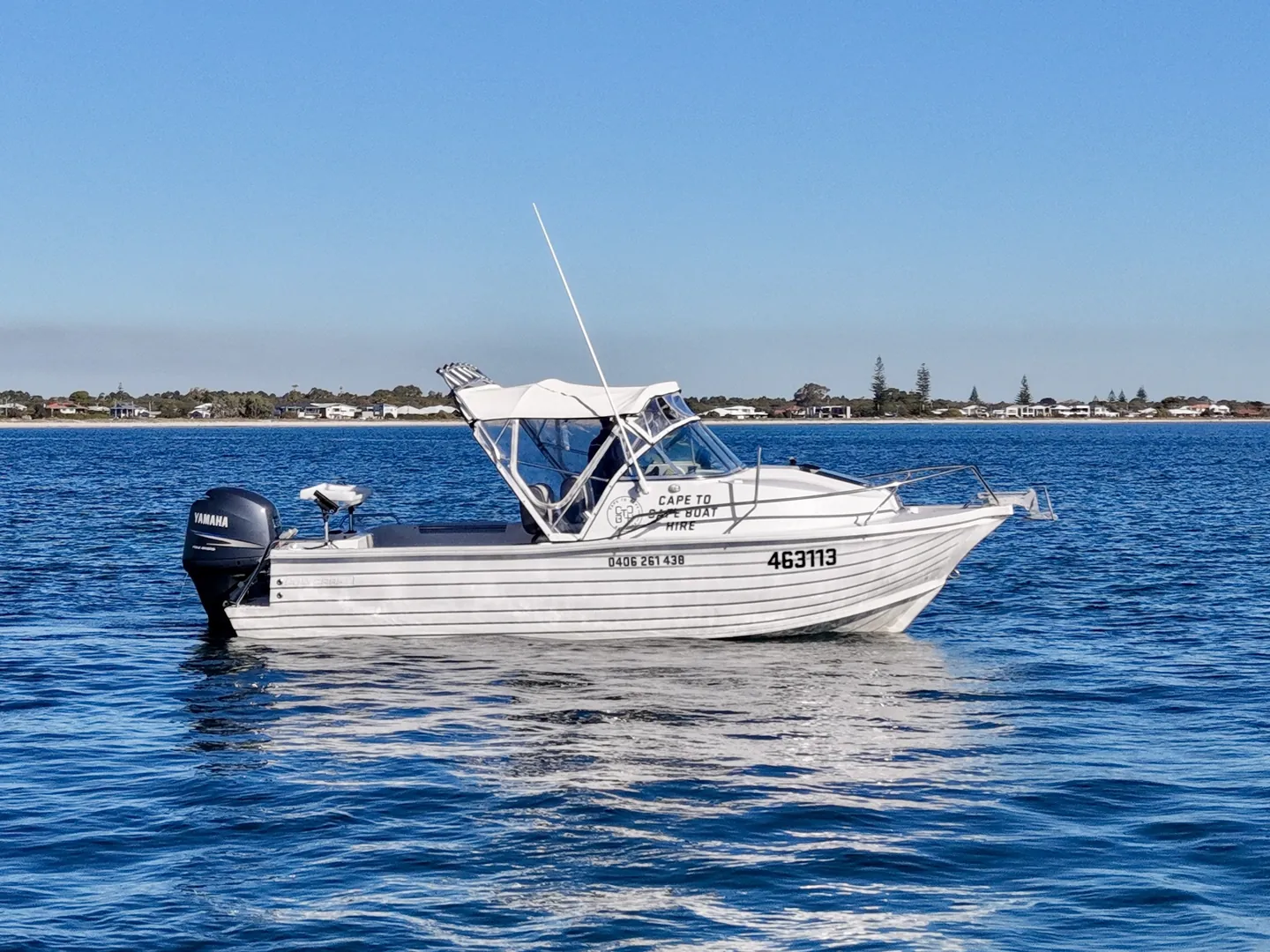 P150 Polycraft 150hp on the water