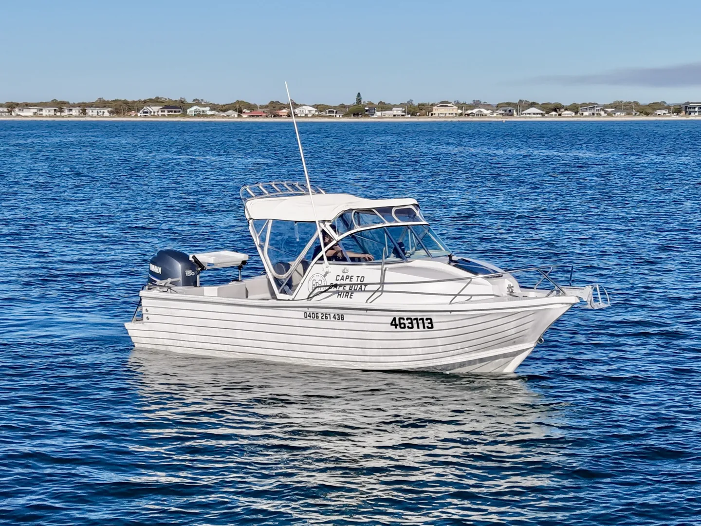 P150 Polycraft 150hp on the water