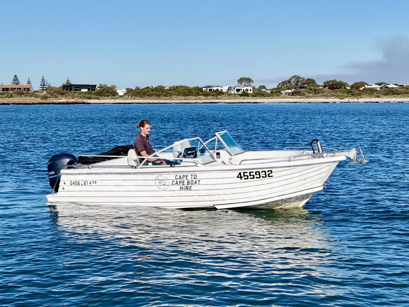 P115 Polycraft 115hp on the water